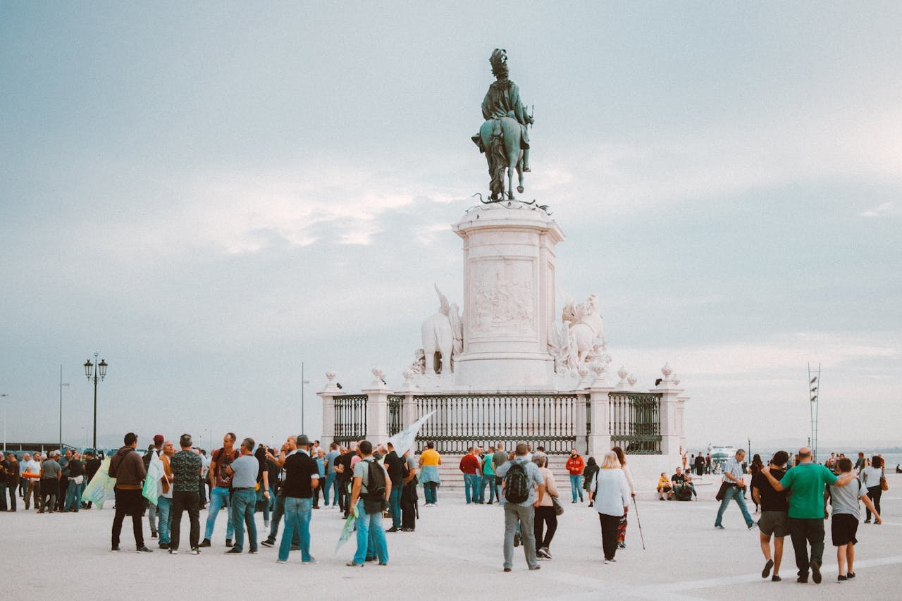 USA Tourists In Portugal